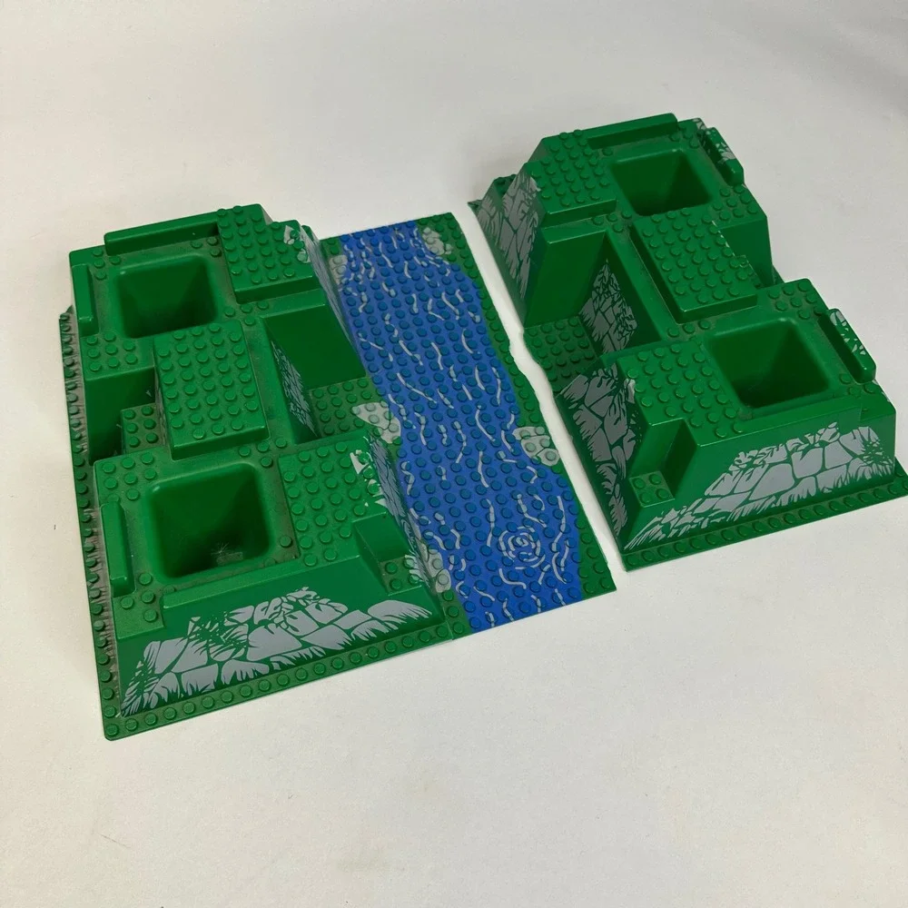 RARE LEGO Adventurers Baseplate 30271 Amazon Ancient Ruins 5986 Platform 1999